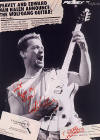 Eddie Van Halen Wolfgang Guitar Ad.  Eddie with short hair