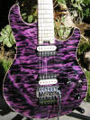 Peavey HP Special Purple quilt from the NAMM 2006 Music show